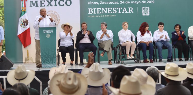 SE CUMPLIRÁN LOS COMPROMISOS, ASEGURA EL PRESIDENTE AMLO EN ZACATECAS