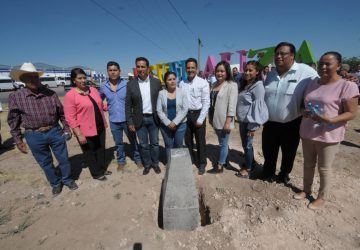 INSTALAN MONUMENTOS PARA DELIMITAR ZONA TERRITORIAL ENTRE MIGUEL AUZA Y JUAN ALDAMA