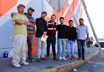 ZACATECAS ENAMORA CON SU CREATIVIDAD; INCORPORA ULISES MEJÍA HARO DISEÑOS DE ARTE URBANO EN LA CAPITAL