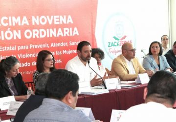 EN ZACATECAS NO HAY ALGO MÁS IMPORTANTE QUE LA VIDA DE UNA MUJER: GOBERNADOR TELLO