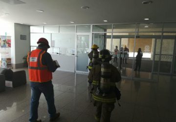 EVALÚA COORDINACIÓN ESTATAL DE PROTECCIÓN CIVIL SIMULACRO DE INCENDIO EN CIUDAD ADMINISTRATIVA