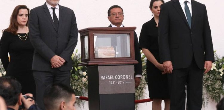 DAN EL ÚLTIMO ADIÓS AL MAESTRO RAFAEL CORONEL