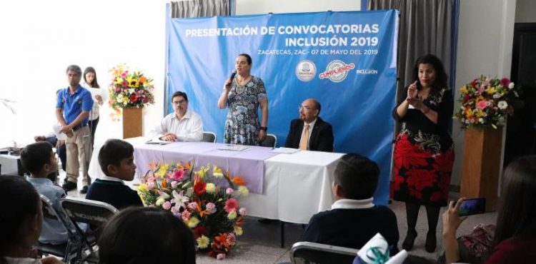 PRESENTA GOBIERNO ESTATAL CONVOCATORIAS POR LA INCLUSIÓN 2019