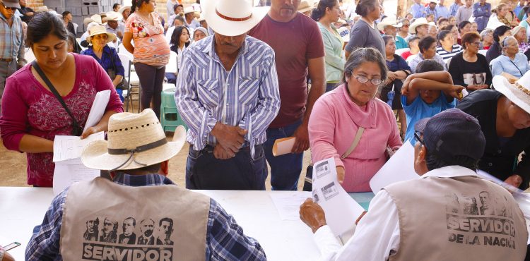 RECIBEN ADULTOS MAYORES DE PINOS, JEREZ, ENRIQUE ESTRADA Y FRESNILLO CASI 30 MPD DEL GOBIERNO DE MÉXICO