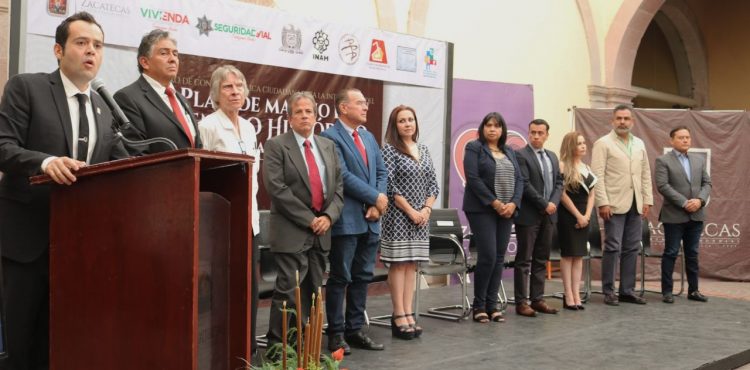 RECONOCE ULISES MEJÍA HARO INTERÉS CIUDADANO POR MEJORAR Y REGULAR ACTIVIDADES EN CENTRO HISTÓRICO DE ZACATECAS