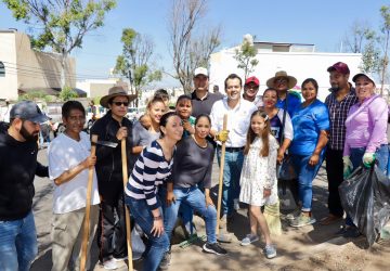 ENCABEZADAS POR ULISES MEJÍA HARO, LLEGAN JORNADAS VOLUNTARIAS DE LIMPIEZA A COLINAS DEL PADRE