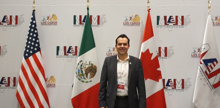 ULISES MEJÍA HARO LLEVA LA VOZ DE ZACATECAS A LA PRIMERA CUMBRE INTERNACIONAL DE ALCALDES DE AMÉRICA DEL NORTE