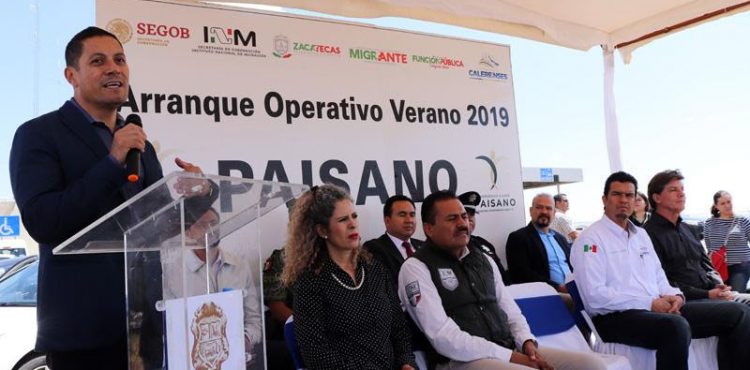 INICIA EN ZACATECAS OPERATIVO VERANO 2019 DEL PROGRAMA PAISANO