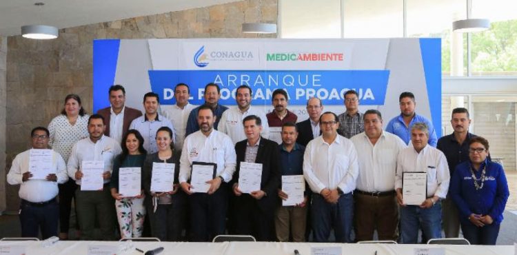 ARRANCA PROGRAMA PROAGUA PARA REALIZAR 51 ACCIONES EN BENEFICIO DE 24 MUNICIPIOS