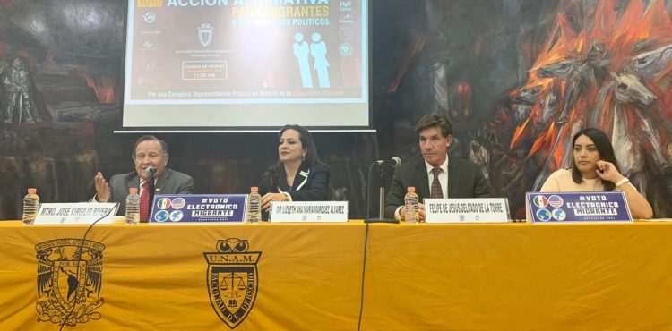 EL MAESTRO VIRGILIO RIVERA  PROPONE EN LA FACULTAD DE DERECHO DE LA UNAM, LA CREACIÓN DEL PARLAMENTO NACIONAL DE LOS MEXICANOS EN EL EXTERIOR (PANAMEX)