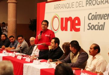 PRESENTA GOBIERNO ESTATAL CONVOCATORIA PARA PROGRAMA UNE COINVERSIÓN SOCIAL