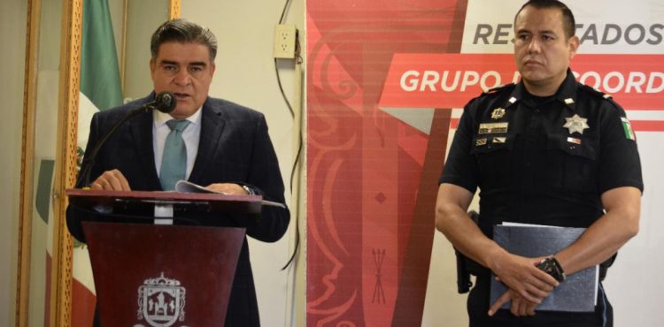 ACCIONES COORDINADAS PERMITEN CERRAR PASO A GRUPOS DELINCUENCIALES: TITULAR DE SEGURIDAD PÚBLICA