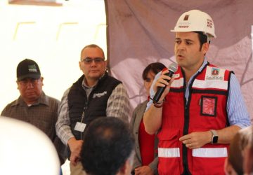 INICIA ULISES MEJÍA HARO OBRAS DEL 2X1 EN LA COMUNIDAD EL MAGUEY