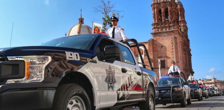 FORTALECE ULISES MEJÍA HARO ACCIONES POR UN ZACATECAS SEGURO EN PRIMER AÑO DE LABORES