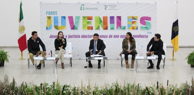 TRIJEZ REALIZA CON ÉXITO FOROS JUVENILES; JUVENTUD Y JUSTICIA ELECTORAL