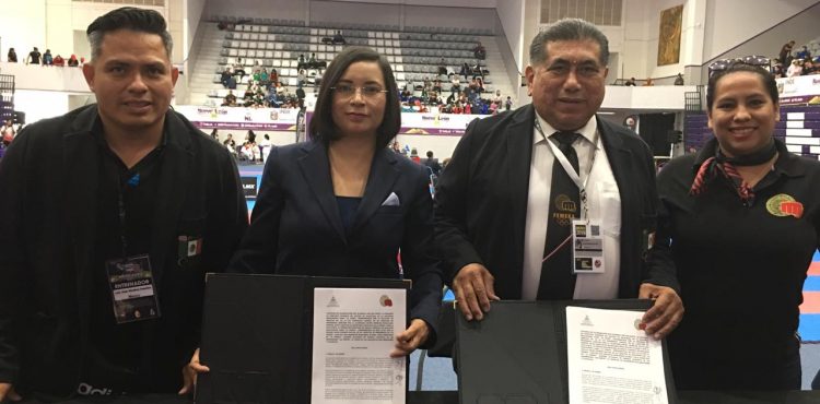CDHEZ FIRMA CONVENIO CON LA FEDERACIÓN MEXICANA DE KARATE-DO CDHEZ FIRMA CONVENIO CON LA FEDERACIÓN MEXICANA DE KARATE-DO