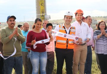 LLEVA ULISES MEJÍA HARO AMPLIACIÓN DE RED ELÉCTRICA A FAMILIAS DE LA COLONIA ESPAÑA