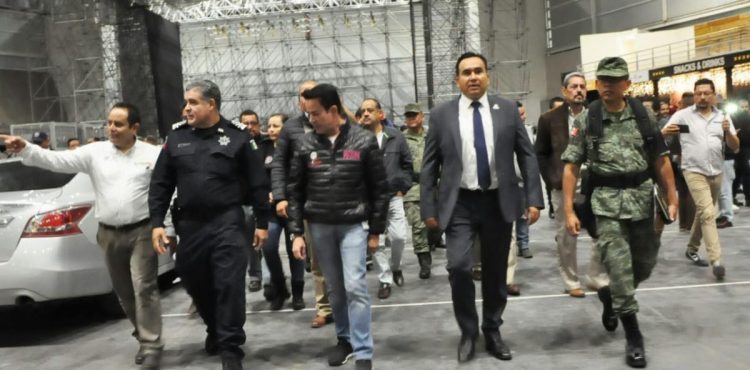 AUTORIDADES DE LOS TRES ÓRDENES DE GOBIERNO VERIFICAN LA SEGURIDAD DE INSTALACIONES DE LA FENAZA