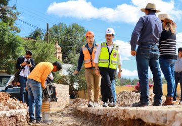 SUPERVISA ULISES MEJÍA HARO AVANCE DE OBRAS PARA GARANTIZAR SERVICIOS DE CALIDAD