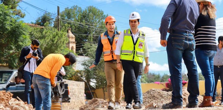 SUPERVISA ULISES MEJÍA HARO AVANCE DE OBRAS PARA GARANTIZAR SERVICIOS DE CALIDAD