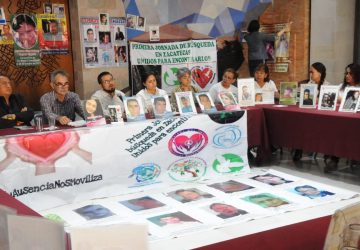 REALIZAN ENCUENTRO ENTRE FAMILIARES DE PERSONAS DESAPARECIDAS