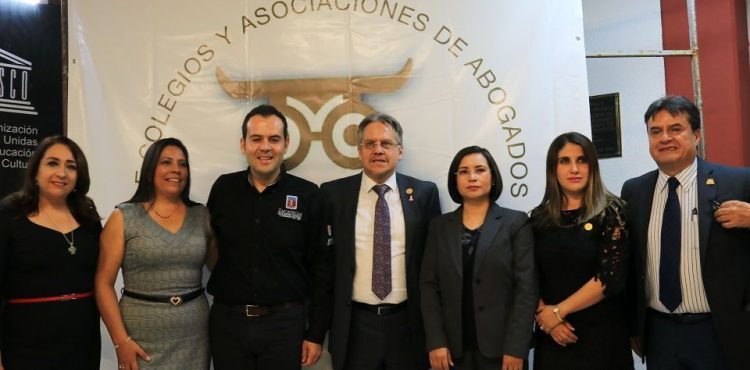 REFRENDA ULISES MEJÍA HARO TRABAJO COORDINADO CON GREMIO DE ABOGADOS DE MÉXICO