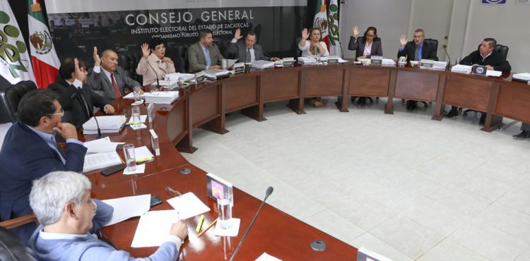 APRUEBA IEEZ FINANCIAMIENTO ANUAL A PARTIDOS POLÍTICOS Y ANTEPROYECTO DE PRESUPUESTO ORDINARIO Y ELECTORAL PARA EL AÑO 2020