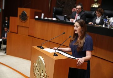 RENUNCIA DE MEDINA MORA ABRE POSIBILIDAD PARA SANEAR LA SCJN: GEOVANNA BAÑUELOS