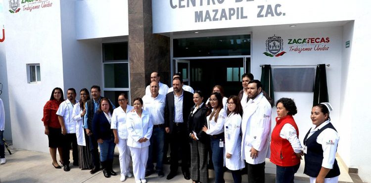 ENTREGA GOBERNADOR TELLO NUEVO CENTRO DE SALUD PARA MAZAPIL