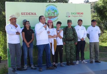 UNEN ESFUERZOS GOBIERNO Y SEDENA PARA REFORESTAR EL ECOPARQUE CENTENARIO “TOMA DE ZACATECAS”