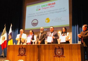 FIRMAN CONVENIO GOBIERNO DE ZACATECAS Y ORGANIZACIÓN MUNDIAL DE SEGURIDAD CIUDADANA