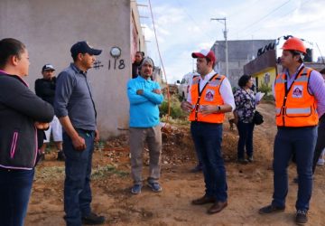 “SEGUIMOS LLEVANDO OBRA PÚBLICA Y SERVICIOS BÁSICOS A LAS FAMILIAS DE LA CAPITAL”: ULISES MEJÍA HARO