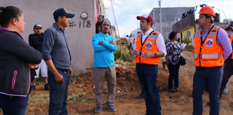 “SEGUIMOS LLEVANDO OBRA PÚBLICA Y SERVICIOS BÁSICOS A LAS FAMILIAS DE LA CAPITAL”: ULISES MEJÍA HARO