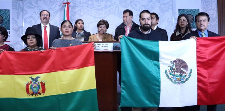 RESPALDA GRUPO PARLAMENTARIO DE AMISTAD MÉXICO-BOLIVIA A EVO MORALES