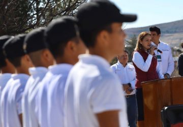 ENTREGA GOBIERNO DE MÉXICO LOS APOYOS DE BECAS BENITO JUÁREZ A ALUMNOS DEL BACHILLERATO GENERAL POLICIAL