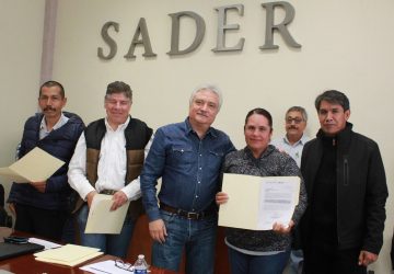 ENTREGA SADER APOYOS POR 12.6 MDP PARA TECNIFICACIÓN DE RIEGO