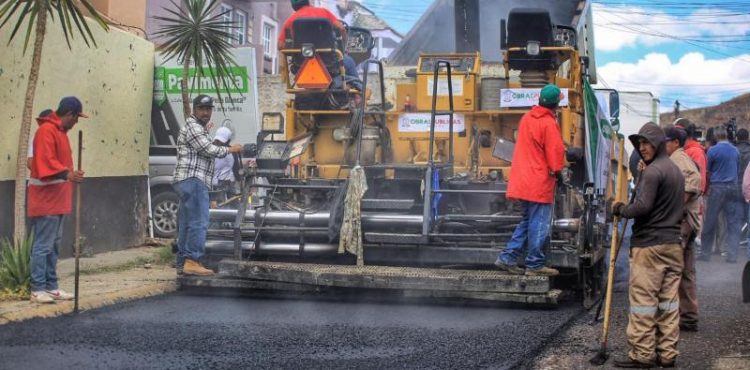 CONTINÚA PROGRAMA DE PAVIMENTACIÓN DE 107 CALLES IMPLEMENTADO POR EL GOBERNADOR TELLO