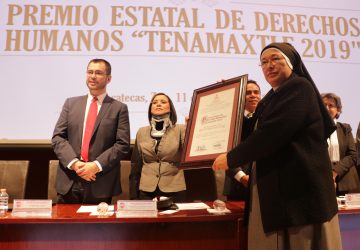 VILLA INFANTIL DE FRESNILLO RECIBE EL PREMIO ESTATAL DE DERECHOS HUMANOS “TENAMAXTLE 2019”