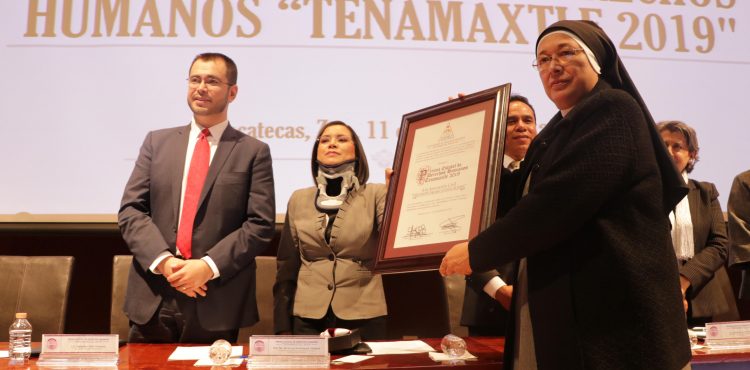 VILLA INFANTIL DE FRESNILLO RECIBE EL PREMIO ESTATAL DE DERECHOS HUMANOS “TENAMAXTLE 2019”