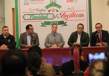 PRESENTAN AUTORIDADES FESTIVAL DE NAVIDAD ZACATECAS 2019