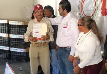 FAMILIAS DE LA SIERRA DE VALPARAÍSO Y EL MUNICIPIO DE ZACATECAS RECIBEN APOYOS DE LA ESTRATEGIA UNE