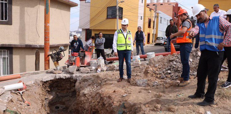 POR UN ZACATECAS CON CALLES DIGNAS, SIGUE LA OBRA PÚBLICA EN LA CAPITAL: ULISES MEJÍA HARO