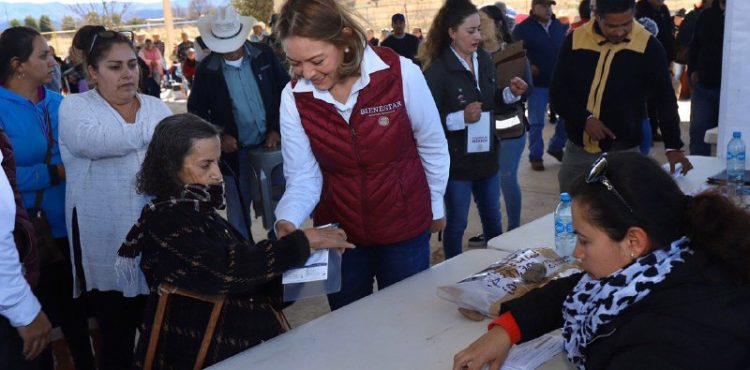 EL GOBIERNO DE MÉXICO CUMPLE SU COMPROMISO CON LOS ADULTOS MAYORES Y CONTRIBUYE A SU BIENESTAR: VERÓNICA DÍAZ ROBLES