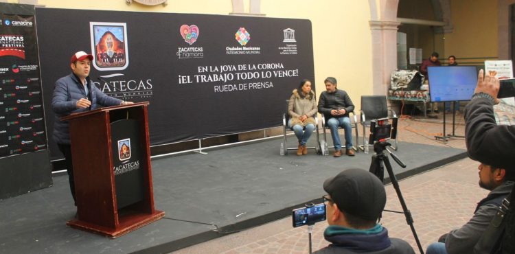 “DEJA PRIMER FESTIVAL DE CINE RESULTADOS POSITIVOS PARA ZACATECAS”: ULISES MEJÍA HARO