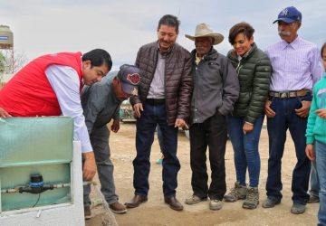 GOBIERNO MEJORA CALIDAD DE VIDA DE FAMILIAS DE MAZAPIL AL DOTARLAS DE AGUA POTABLE