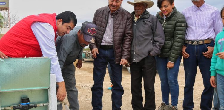 GOBIERNO MEJORA CALIDAD DE VIDA DE FAMILIAS DE MAZAPIL AL DOTARLAS DE AGUA POTABLE