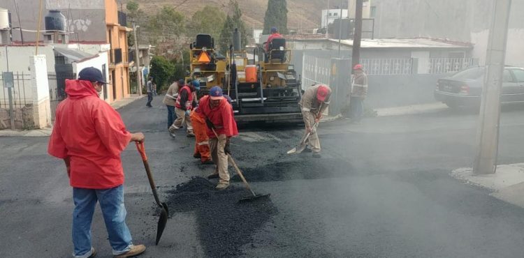 SECRETARÍA DE OBRAS PÚBLICAS  REHABILITA CALLES DE GUADALUPE Y ZACATECAS