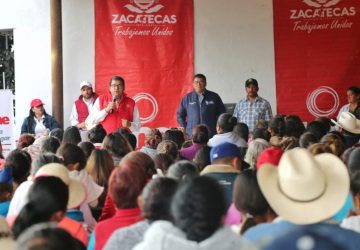 BENEFICIA SEDESOL A FAMILIAS DE 10 COMUNIDADES DE FRESNILLO