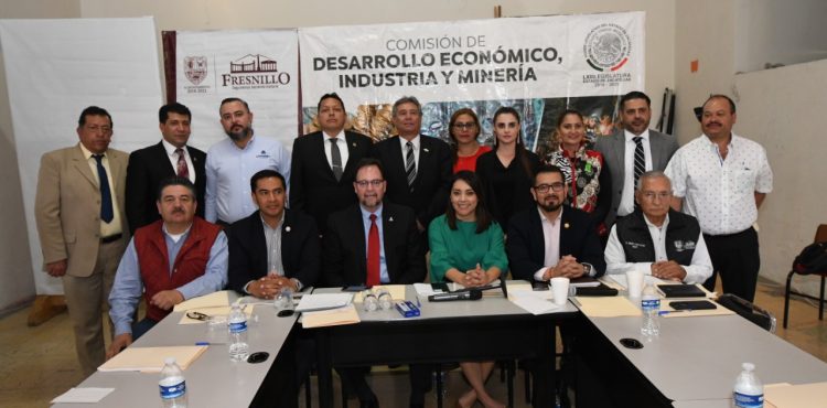 DIPUTADOS ACUDEN A FRESNILLO A LA SESIÓN DE LA COMISIÓN DE DESARROLLO ECONÓMICO