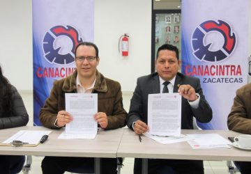 CANACINTRA ZACATECAS FIRMA CONVENIO DE COLABORACIÓN CON CECATI 81 PARA ATENDER NECESIDADES DE CAPACITACIÓN Y CERTIFICACIÓN PARA LA INDUSTRIA